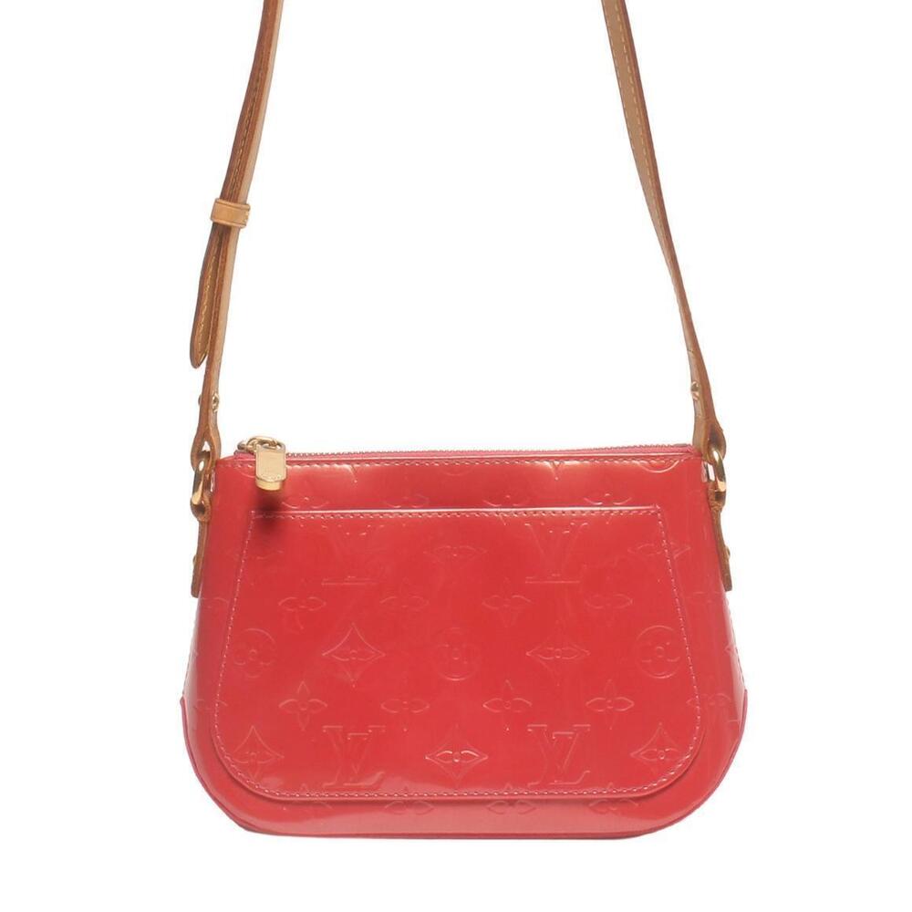 Louis Vuitton Shoulder Bag Crossbody Minna Street Framboise Vernis